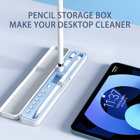 Boîte de rangement pour stylet à prix ultra bas, en plastique et silicone, boîte de rangement pour crayons