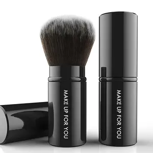 Retractable Makeup Brush Microcry Stalline Silk Retractable Makeup Face Powder Brush Telescopic Makeup Brush