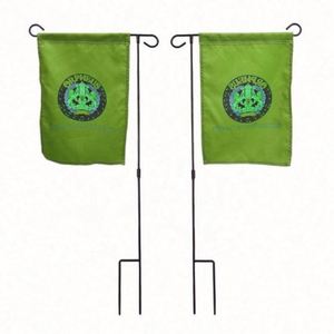 Bandera Decorativa Personalizada de Alta Calidad para Exteriores, Sublimada, en Blanco, para Bienvenida de Verano, Festival de Pascua, para Perros, Mascotas, Jardín, con Soporte para Asta - Product Image 1