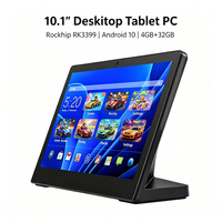 Nouvelle plaque signalétique électronique tactile de type L de 10,1 pouces avec processeur RK3566 Android, prise en charge USB PoE, OEM ODM
