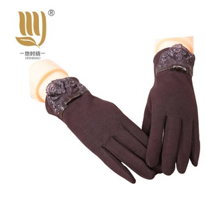 Winter Outdoor Knit <strong>Wool</strong> Fashion Design Touchscreen <strong>Gloves</strong> for Smartphone Use Wholesale Cheap - Product Image 3
