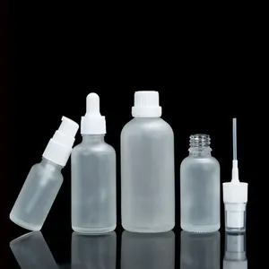 Flacon compte-gouttes 50 ml en verre transparent - Matériel de laboratoire