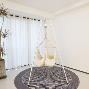 100% coton amélioré double bébé hamac <span class=keywords><strong>berceau</strong></span> moderne Double balançoire intérieur <span class=keywords><strong>berceau</strong></span> pliable coffre-fort <span class=keywords><strong>pour</strong></span> les nouveau-nés <span class=keywords><strong>pour</strong></span> chambre ou hôtel - Product Image 2