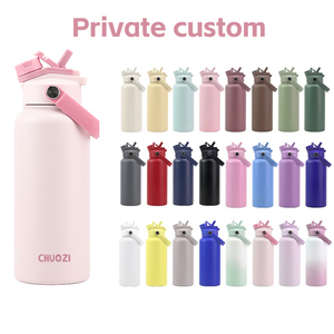Biểu tượng tùy chỉnh cách điện thể thao chai nước nhiệt <span class=keywords><strong>Flask</strong></span> du lịch Tumbler thép không gỉ gốc chân không <span class=keywords><strong>Flask</strong></span> phòng tập thể dục chai nước - Product Image 2