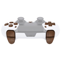Kit de remplacement complet de boutons en grain de bois pour manette PS5 Edge, kit de modification personnalisé