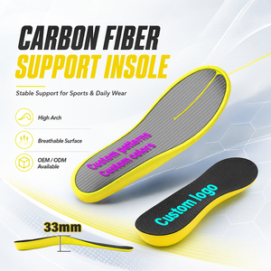 Semelles intérieures personnalisées de haute qualité pour le confort, inserts sportifs en fibre de carbone pour le saut vertical, semelles de performance pour le basketball, booster de saut, football - Product Image 2