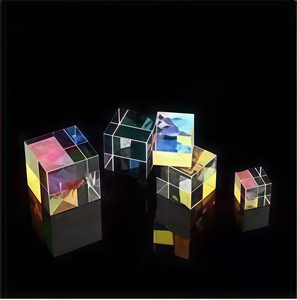 Gekleurde rechthoekige prisma's Optisch glas X-cube Type 10*10*10mm Meerkleurig kleurenfotografisch projectiekristal - Product Image 3