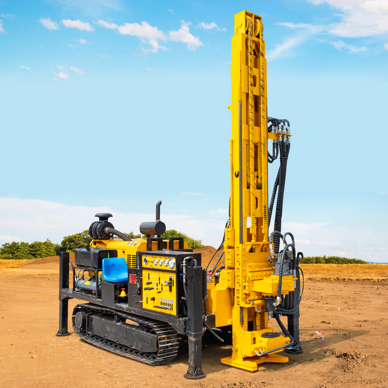 Crawler Mounted Deep Water Well Drilling