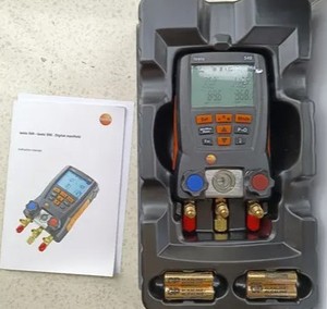 Manomètre numérique d'entrée de gamme Testo 549, jauge de réfrigérant avec 60 réfrigérants - Product Image 6