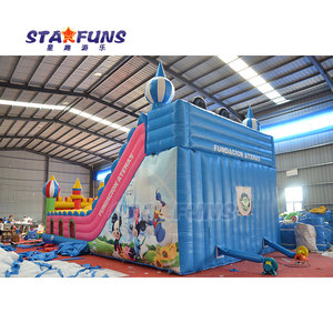 <span class=keywords><strong>Castillo</strong></span> Inflable Comercial Gigante, Casa de Brinco de Mickey Mouse, Brincolín Inflable Económico, Equipo de Entretenimiento para Niños - Product Image 4