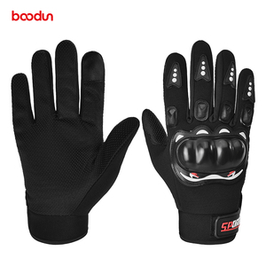 Guantes de <span class=keywords><strong>moto</strong></span> transpirables universales más vendidos con pantalla táctil para proteger el equipo de carreras - Product Image 2
