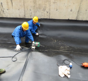 Qianyuanポータブル溶接機ホットウェッジHDPE PVC LDPEジオメンブレン防水プロジェクト用 - Product Image 5