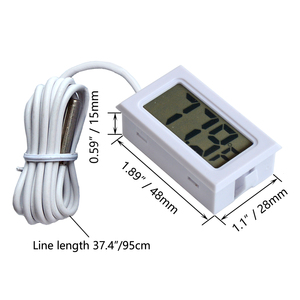 Mini thermomètre numérique LCD pour reptiles TPM-10, pour la maison, la température de la pièce, thermomètre électronique numérique d'intérieur - Product Image 4