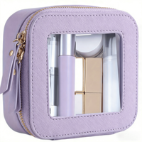 Trousse de Maquillage Bohème 2026 – Nouvelle Collection – Étui Cosmétique Portable en PVC Imperméable avec Fermeture Éclair et Organisateur pour Femme