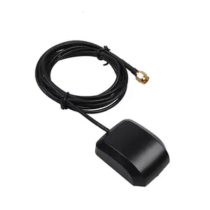 CE ROHS Mini 1575.42Mhz 28dbi aktif harici araba GPS anten ile SMA veya Fakra konnektör fiyatı
