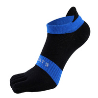 Vente en gros de chaussettes courtes athlétiques à cinq doigts Chaussettes de course à pied pour hommes et femmes