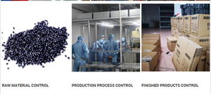 Ruban semi-conducteur vulcanisé réticulé noir |   Suppression de la Corona |   Égalisation du champ électrique - Product Image 6