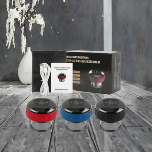 Ensemble de ventouses électriques intelligentes pour thérapie corporelle complète, anti-arthrite, sûr et pratique, en plastique, certifié CE, ventouses de classe I, garantie 1 an - Product Image 3