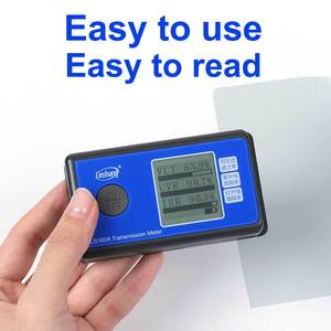 เครื่องทดสอบฟิล์มสี LS160 LS160A 0.8มม. เครื่องทดสอบฟิล์มพลังงานแสงอาทิตย์940nm 1400nm เครื่องวัดแสง IR UV VLT - Product Image 5