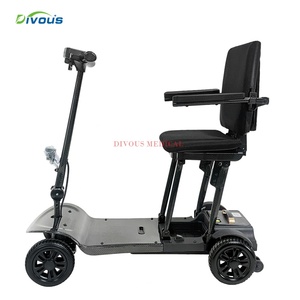 Hot <b>Sale</b> DIVOUS DOS128 <b>Folding</b> Carbon Fiber Electric <b>Mobility</b> <b>Scooter</b> 17kg Lightweight 24V250W Motor 6AH Battery <b>for</b> Adults - Product Image 2