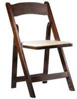 Chaise pliante en bois Fruitwood pour extérieur, jardin, mariage, événement, fête – Design moderne, durable et élégant pour appartement et villa