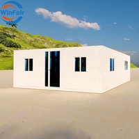 Maison conteneur modulaire préfabriquée WinFair certifiée CE, mini-maison mobile Kerala, 2 chambres, à vendre, assemblage rapide en 4h