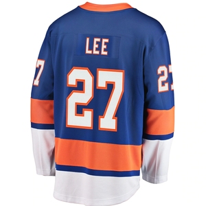 Groothandel borduurwerk New York Islanders Amerikaans ijshockeytenue # 13 Mathew Barzal # 30 Ilya Sorokin 14 Bo Horvat Hockeyuniform - Product Image 6