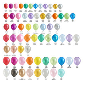 Ballons en latex nacrés métalliques de haute qualité en gros, 5/10/12/18 pouces, pour décorations de fête, célébrations d'anniversaire, gonflables à l'hélium ou à l'air - Product Image 4