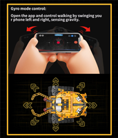 Juguete Educativo STEM Electrónico de Programación para Niños, Bloques de Construcción, Juego de 269 Piezas, Material ABS, Robótica, Construcción