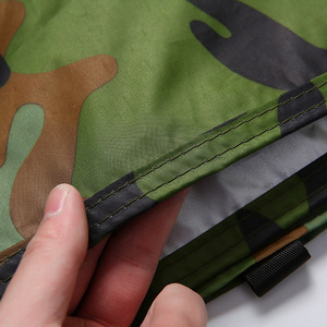 Huatai Chengrui Camouflage Tarpaulin <b>Single</b> Layer Outdoor Camping Sunshade Rainproof Portable <b>Tent</b> Cover - Product Image 2