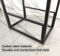 Hot Sale Modern Metal Display Rack Stand for Retail Clothing Supermarket Scarf Shawl Carpets Floor Rugs Sample Textile Fabric