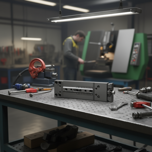 Modular Vice With Descending Jaws 33.40x60mm Precision <b>Machining</b> Tool - Product Image 3