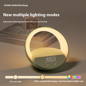 Lámpara de escritorio LED inalámbrica multifuncional con sonido, resistente al agua, luz nocturna regulable, regalo de <span class=keywords><strong>cumpleaños</strong></span> perfecto - Product Image 5