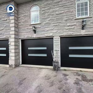 Puerta de Garaje Seccional Automática Residencial Optima Pretty con Puerta de Entrada - Product Image 1