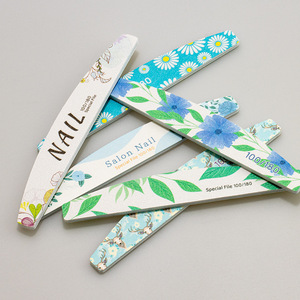 <span class=keywords><strong>Lima</strong></span> de Uñas Profesional con Diseño de Flores y Logotipo Personalizado, 6 Diseños, <span class=keywords><strong>Lima</strong></span> de Uñas Delgada Tipo Zebra, Forma de Media Luna, Grano <span class=keywords><strong>80</strong></span>/<span class=keywords><strong>80</strong></span> - Product Image 2