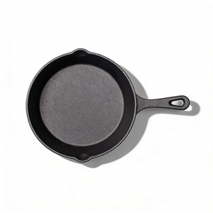 Sartén para Asar Filetes de Hierro Fundido de Varios Tamaños, sin Recubrimiento, Antiadherente, para Cocina Doméstica, Apta para Cocina de Gas e Inducción, con Fondo Plano Universal - Product Image 5
