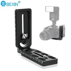 BEXIN Other Camera Accessories Universal Camera Quick Release Plate L Bracket Shaped Slider For Stabilizator Nikon Canon Camera