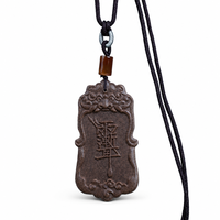 Collier d'encens au Borneol fait main, Amulette Ziwei, à base de plantes naturelles, OEM, Marque privée, Bijou spirituel porte-bonheur étoile, pour l'apaisement de l'esprit