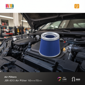 Nuevo Filtro de Aire ZCQR DECO Car Saddles M0830 160mmx155mm Cónico Azul de Alto Rendimiento para Admisión de Motor - Product Image 2