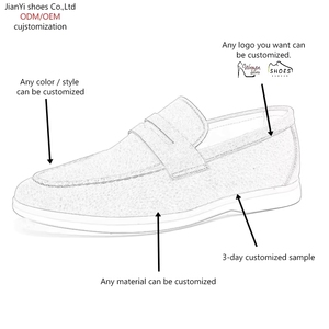 Mocasines de Cuero Genuino de Alta Calidad para Hombre, Diseño Personalizado 2025, Zapatos Casuales Sin Cordones, Estilo Plano para Primavera/Verano, JIANYI - Product Image 4