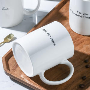 Tazza in ceramica a sublimazione <span class=keywords><strong>con</strong></span> Logo personalizzato <span class=keywords><strong>con</strong></span> manico in bianco tazza di porcellana per regalo promozionale - Product Image 3