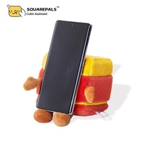 Von Prominenten Empfohlen: Cube Buddy Squishy Stressabbau-Spielzeug-Anhänger, langsam rückfedernd, Geburtstagsgeschenk für 7-14 Jahre, im Netzbeutel