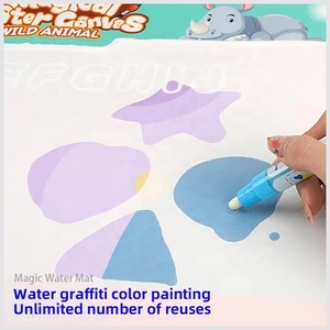 DWI 80CM絵画カラーBrinquedos Educativos魔法の水描画マットと消去再利用可能なマット子供のための子供の水落書きマットおもちゃ - Product Image 5