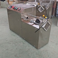 Mesin Pemotong Kentang Goreng Otomatis Stainless Steel Komersial, Pemotong Buah dan Sayuran, Mesin Pemotong Kentang Goreng Prancis 220V