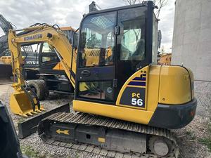 Excavatrice Komatsu PC56-7 d'occasion de haute qualité, faible nombre d'heures, à vendre à Shanghai - Product Image 6