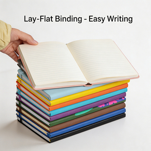 Libreta de Tapa Dura de Cuero PU con Cierre Elástico, Organizador Plano, Planificador, Múltiples Colores para Uso en Oficina y Escuela - Product Image 5