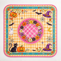 Tapis de table de mahjong en caoutchouc à motif floral aquarelle élégant, imprimé sur mesure, antidérapant, décoratif, carré, pour 4 joueurs