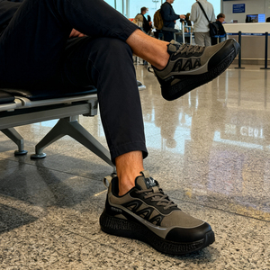 Nouvelles chaussures de course originales de marque sans logo pour hommes, super légères, avec soutien de la voûte plantaire, chaussures de sport pour la ville et le jogging - Product Image 3