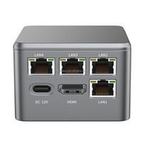 Mini PC 4xi226V 2.5G LAN, Intel N5105/N6005 de 11.ª generación, 8G/16G DDR4 2933MHz, Win11, Ultra Gaming, Tipo-C, HTPC, 1xHD SIM, 4K, 12v DC