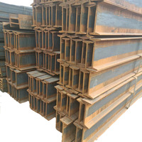 Poutre en acier laminée à chaud, surface noire, pour la construction de charpentes d'entrepôts et d'ateliers industriels
